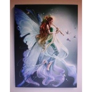 Fairy Canvas Painting Print Poster Wall Art Fantasy Frameless Decoration NWT